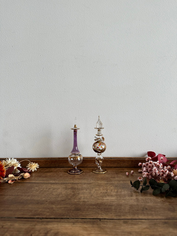 Fioles à parfum égyptiennes vintage
