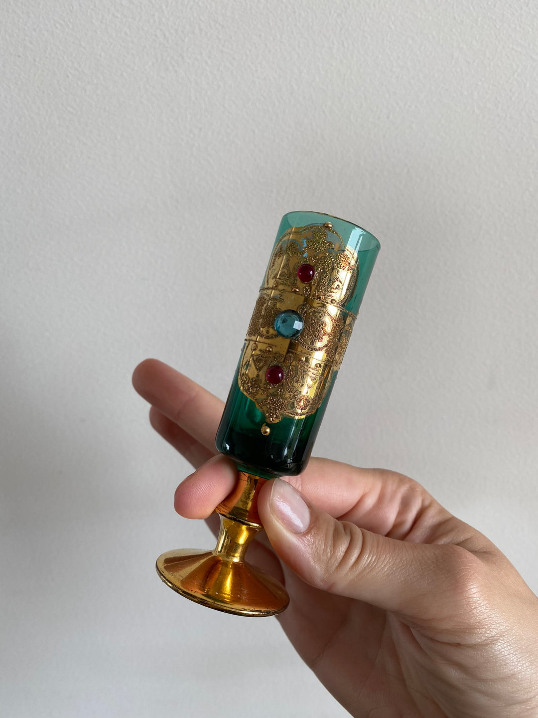 Verres sur pieds style murano Made in Italy