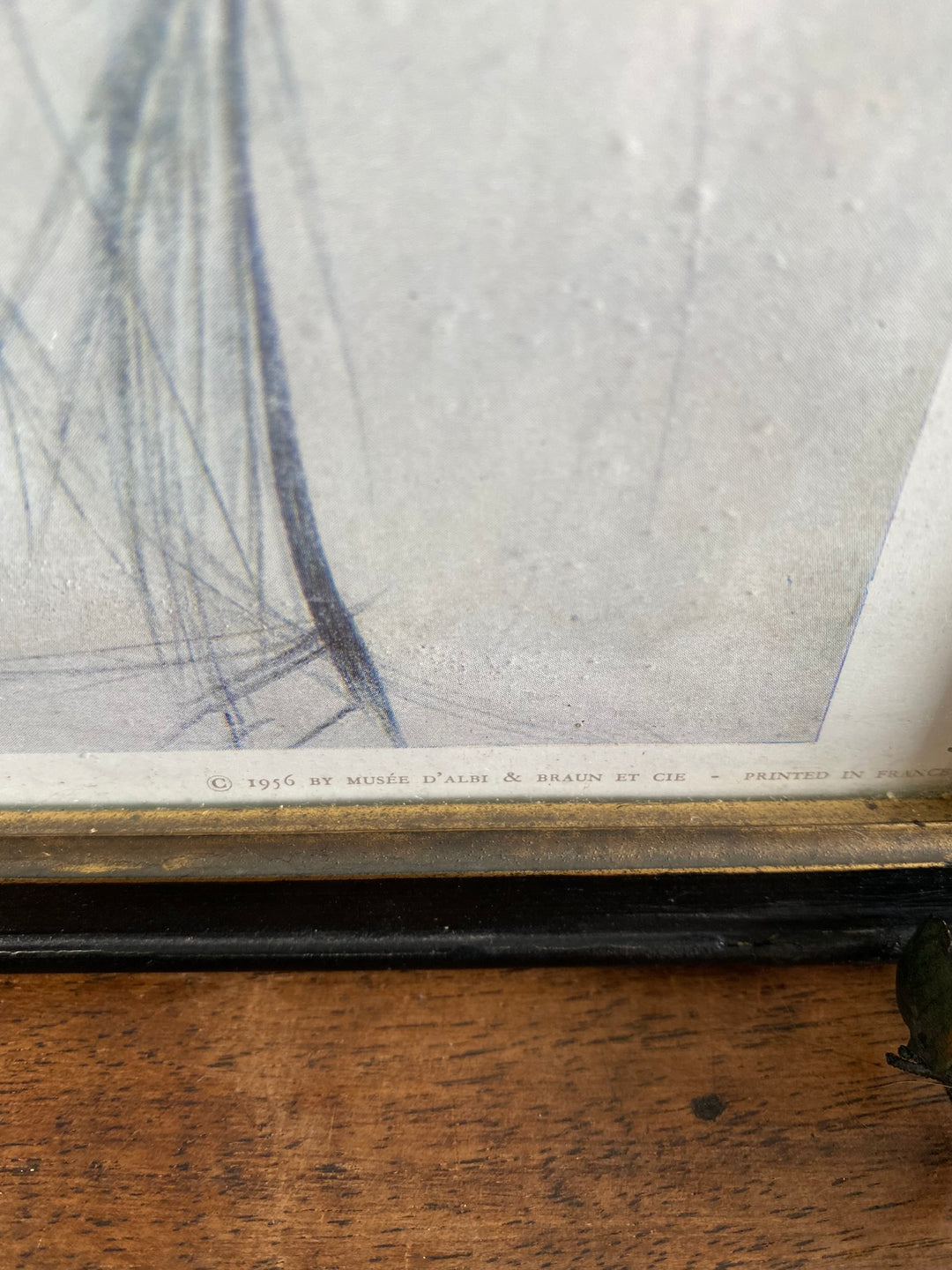 Impression encadrée de La Goulue par Toulouse-Lautrec