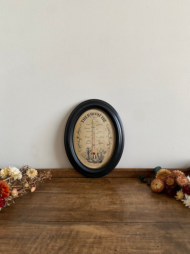 Thermomètre vintage René Dauchez Paris