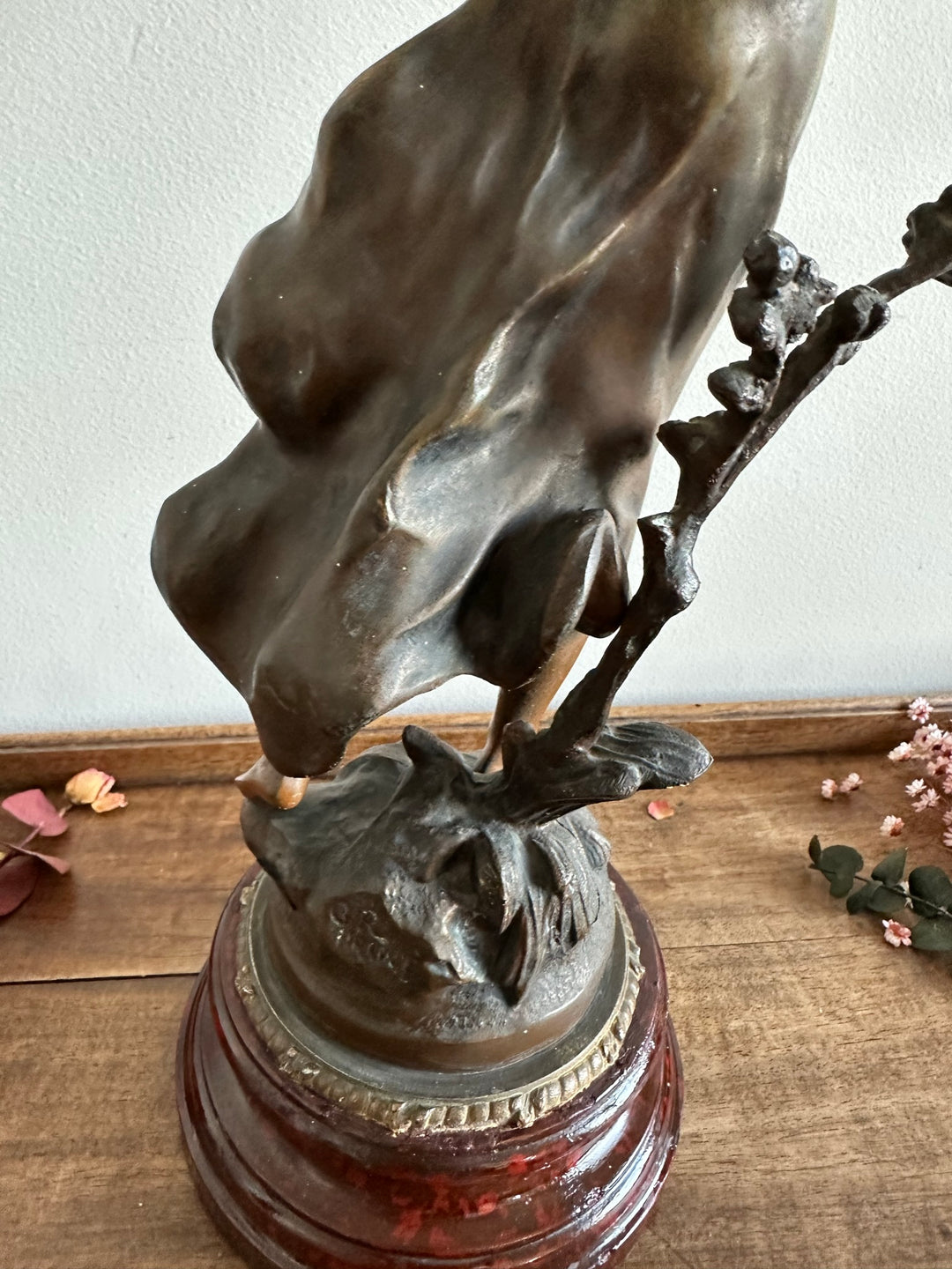 Statue en régule signée Auguste Moreau 1917 - Retour des champs