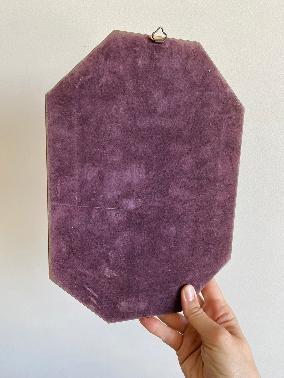 Peinture à l'huile sur cuivre dans cadre en bois