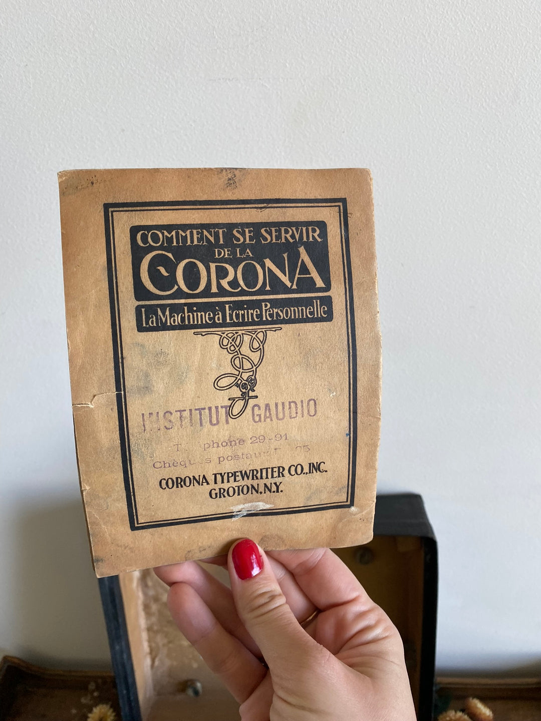 Machine à écrire Corona #3