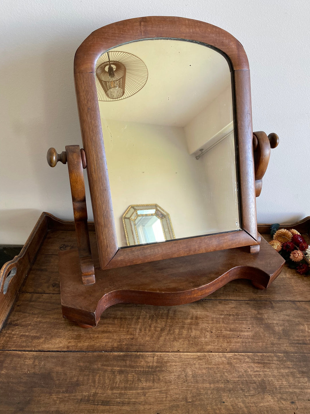 Miroir balançoire style Victorien années 1920-1930