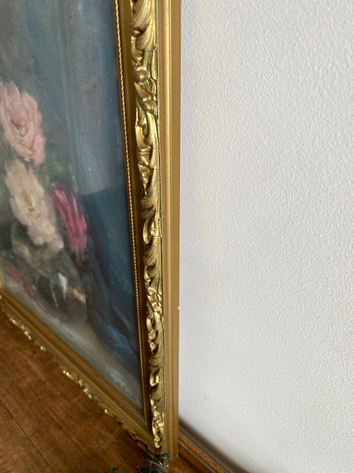 Peinture à huile début XXème.