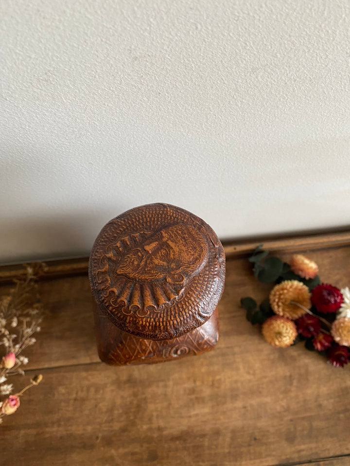 Bouteille de bar made in Spain cuir