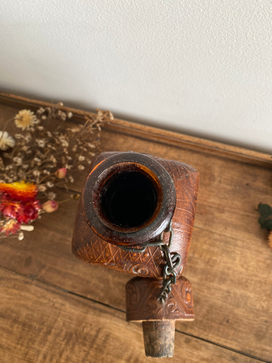 Bouteille de bar made in Spain cuir