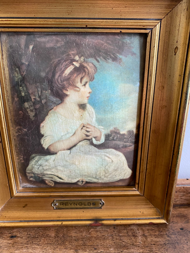 L'âge de l'innocence plaque HELCA martelé à la main par Reynolds