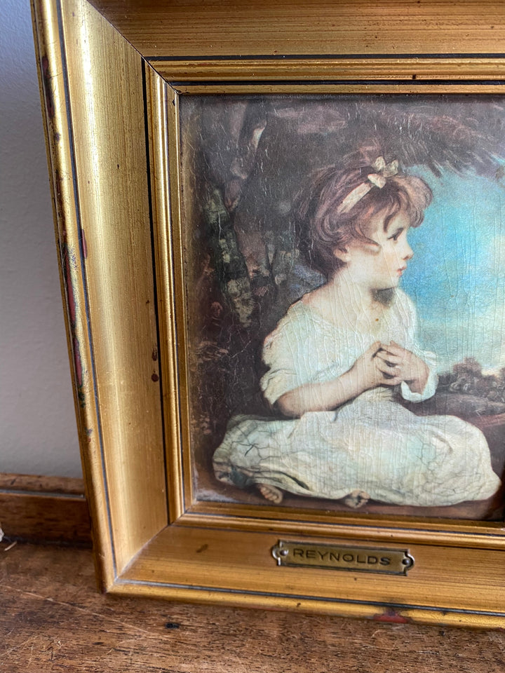 L'âge de l'innocence plaque HELCA martelé à la main par Reynolds