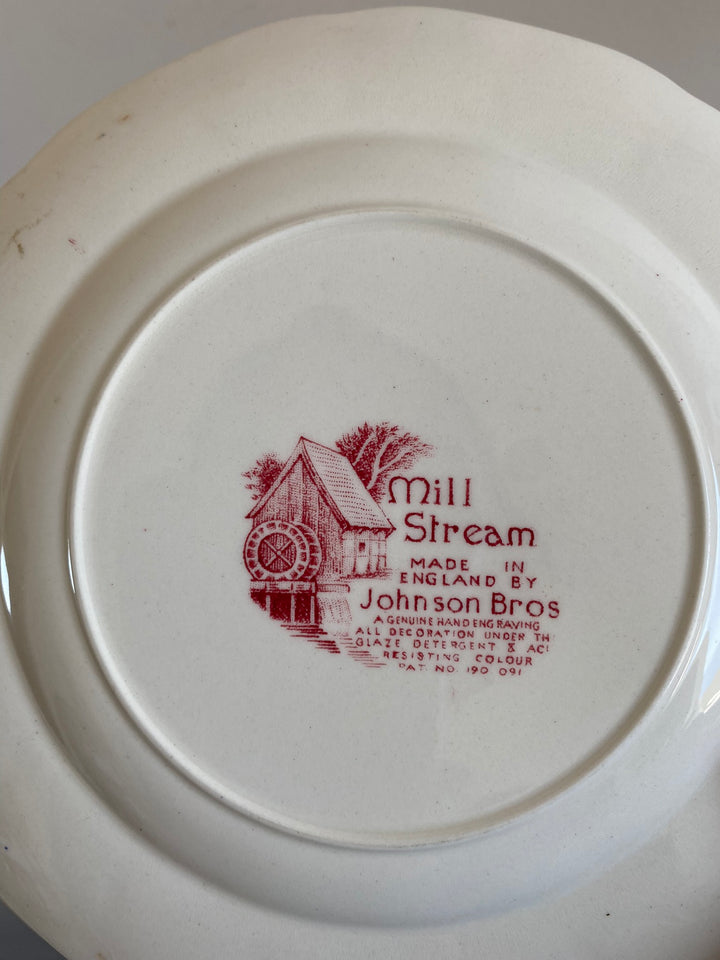 Coupelle et petite assiette assortie