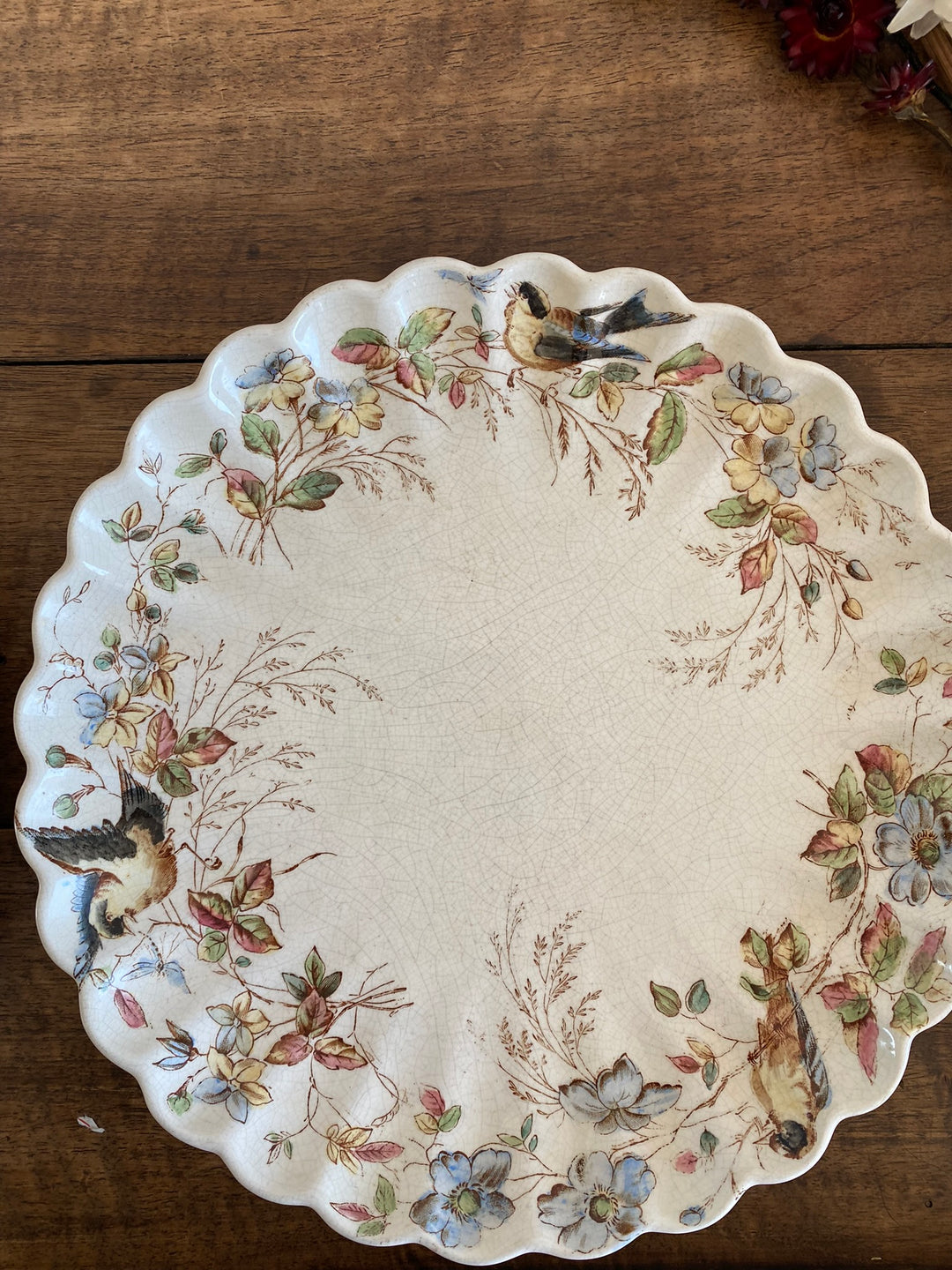 Assiettes à dessert William Alsager Adderley & Co