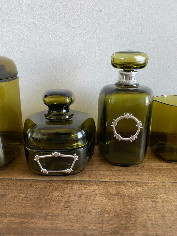 Ensemble de bain vert fumé Marcel Frank