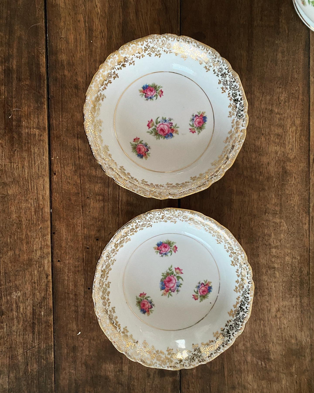 Service à café en porcelaine de Limoges
