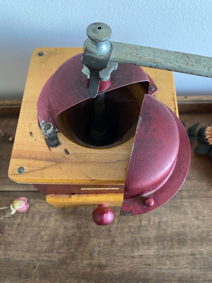 Moulin à café Grulet bois et métal