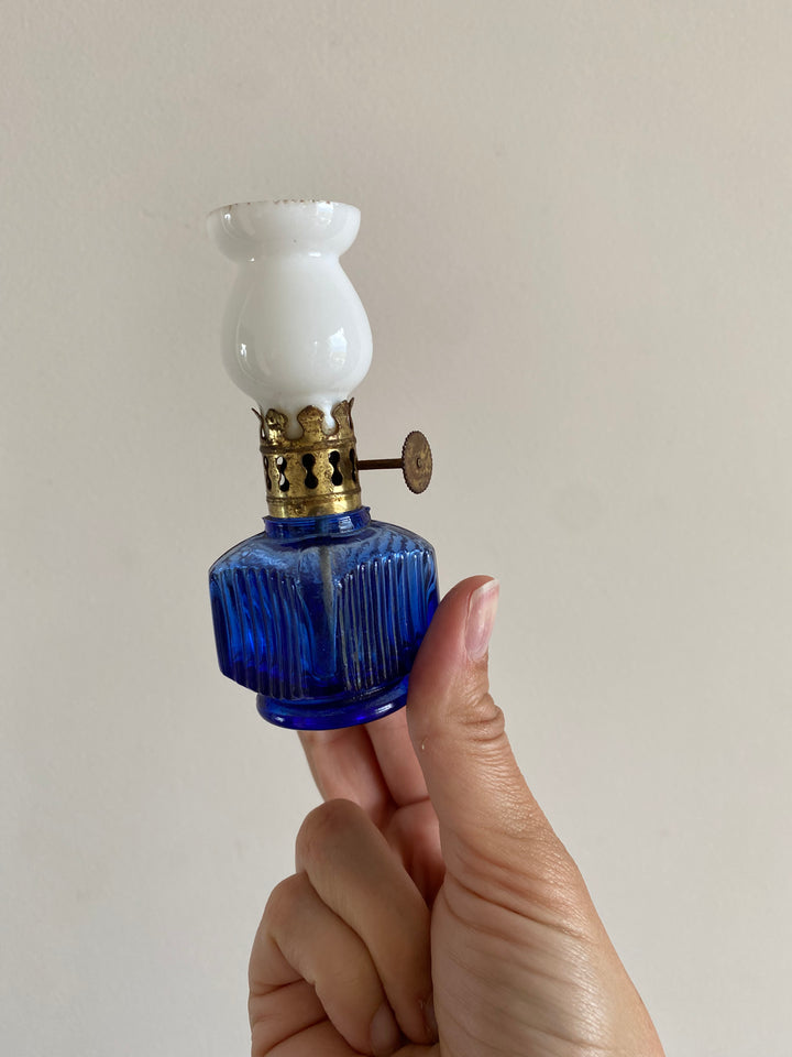 Lampes à pétrole miniatures