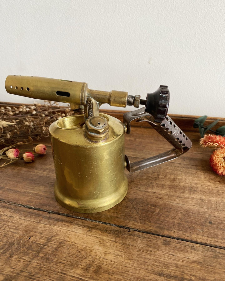 Lampe à souder en laiton Express L.G. Unis France N 39