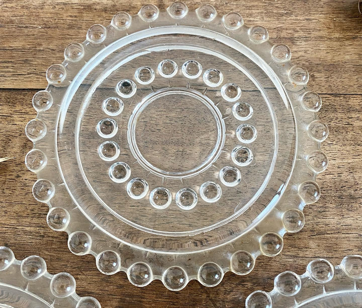 Sous-verres ronds en verre