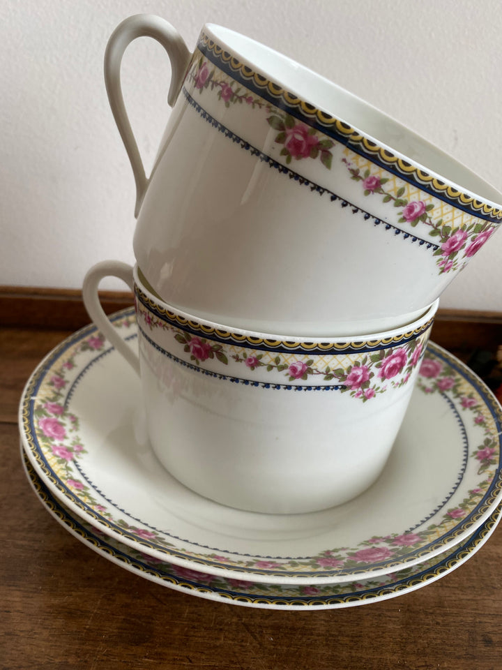 Tasses à chocolat chaud Limoges