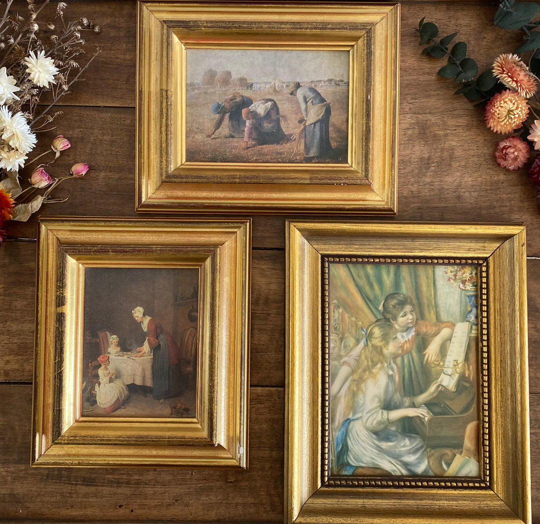 Reproductions d’œuvres classiques du Musée du Louvre 1975