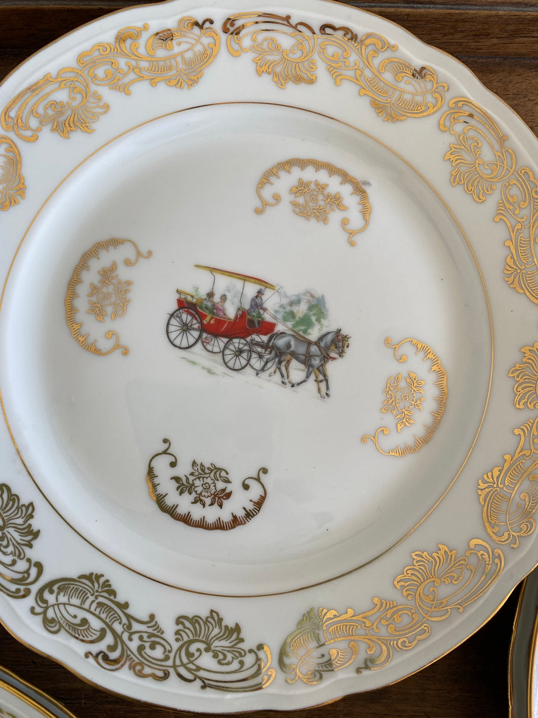 Assiettes à dessert Porcelaine de luxe