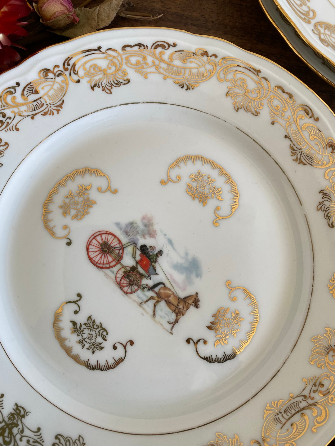 Assiettes à dessert Porcelaine de luxe