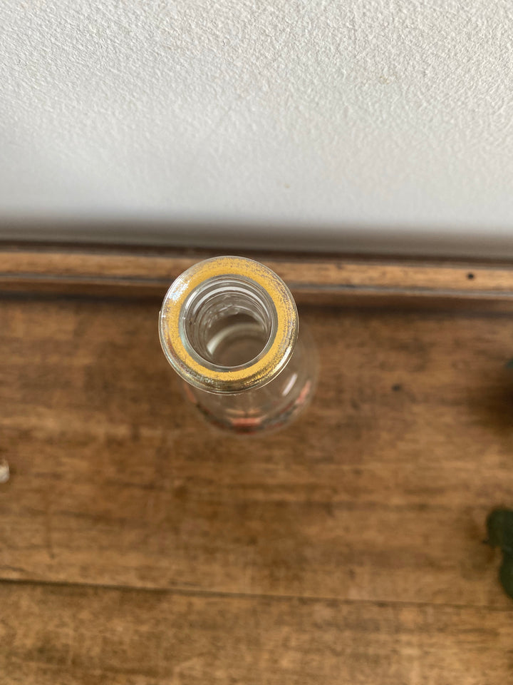 Soliflore en verre déco florale taille XS