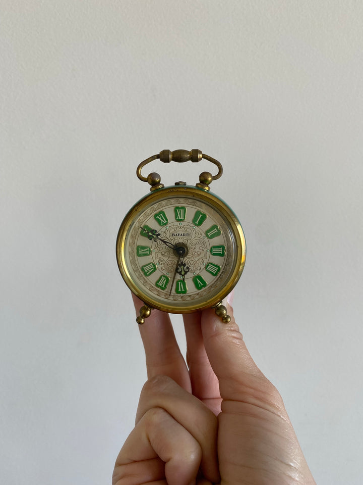 Réveil matin Bayard vert