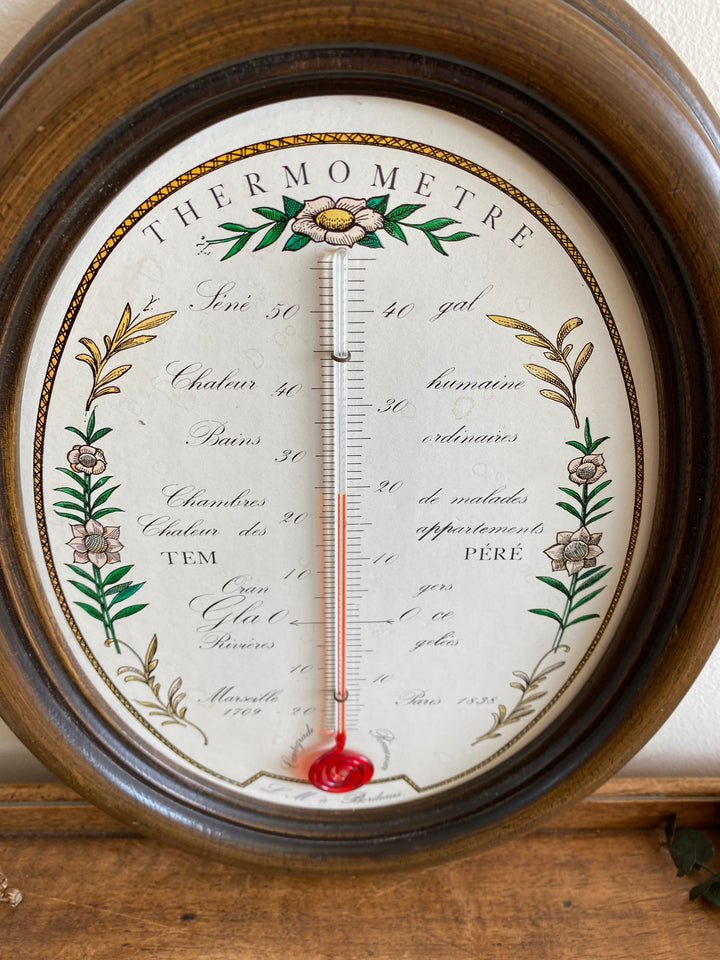 Thermomètre en bois LM à Bordeaux