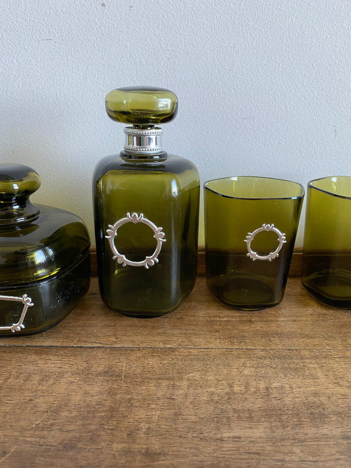Ensemble de bain vert fumé Marcel Frank