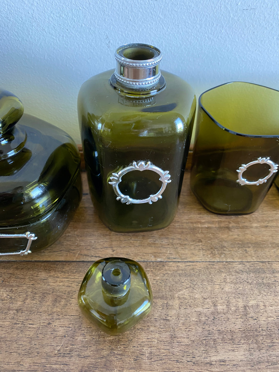 Ensemble de bain vert fumé Marcel Frank