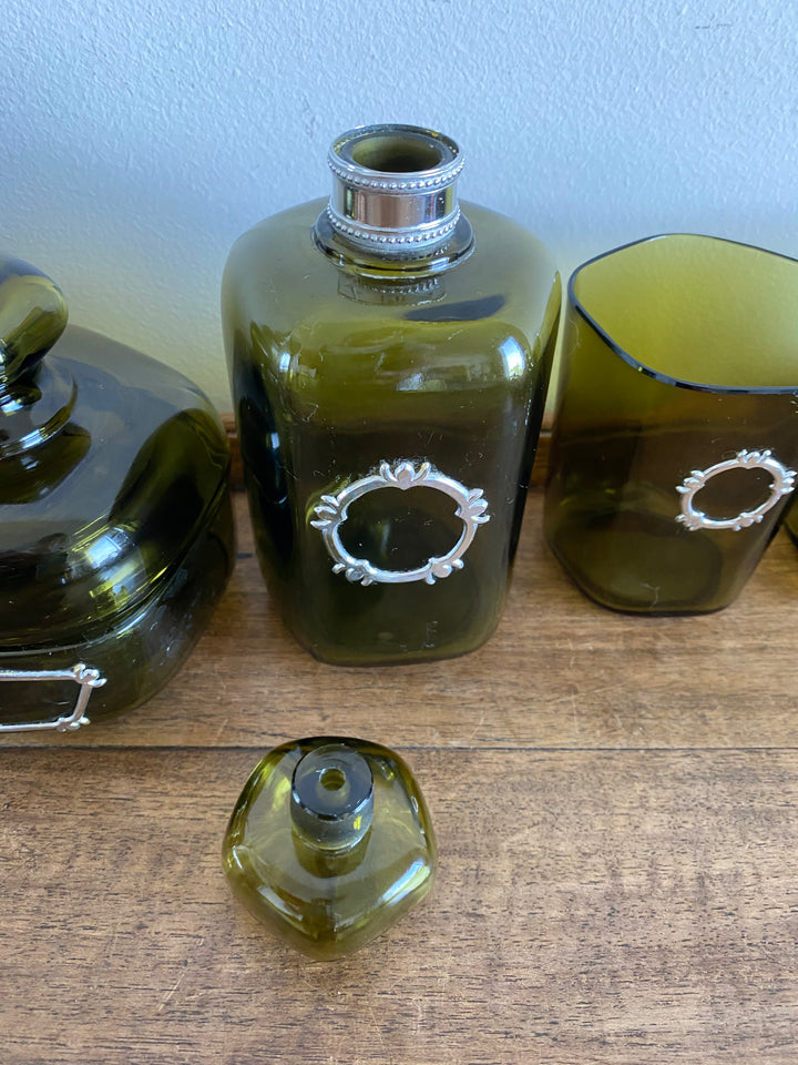 Ensemble de bain vert fumé Marcel Frank