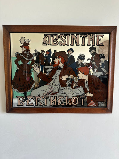 Miroir publicitaire absinthe années 70