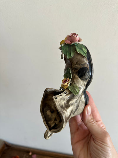 Figurines bottes en porcelaine Capodimonte