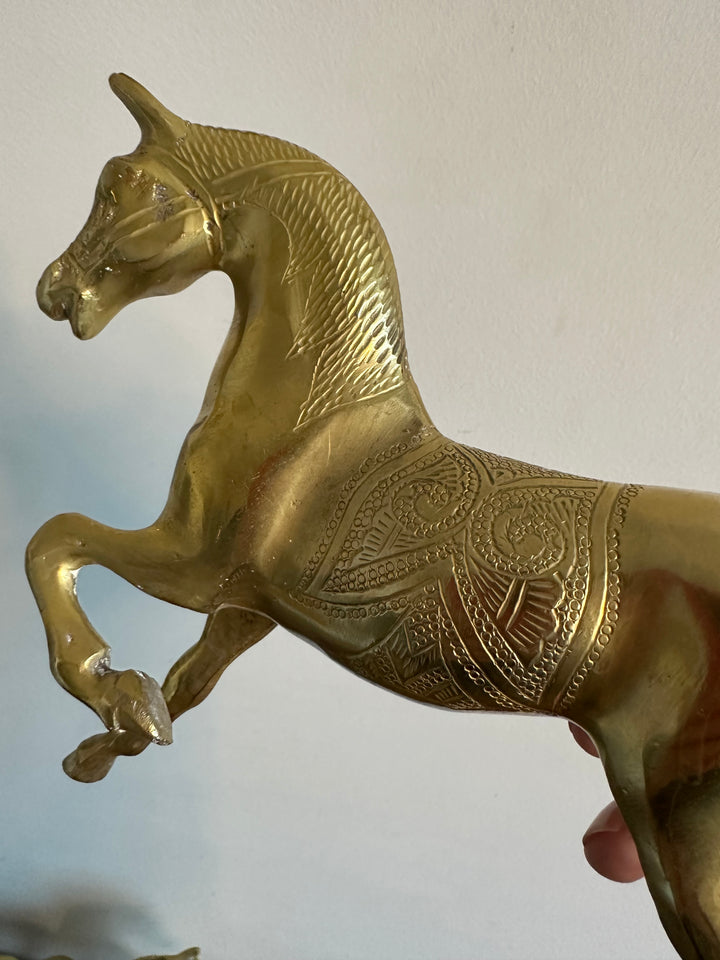 Chevaux décoratifs en bronze