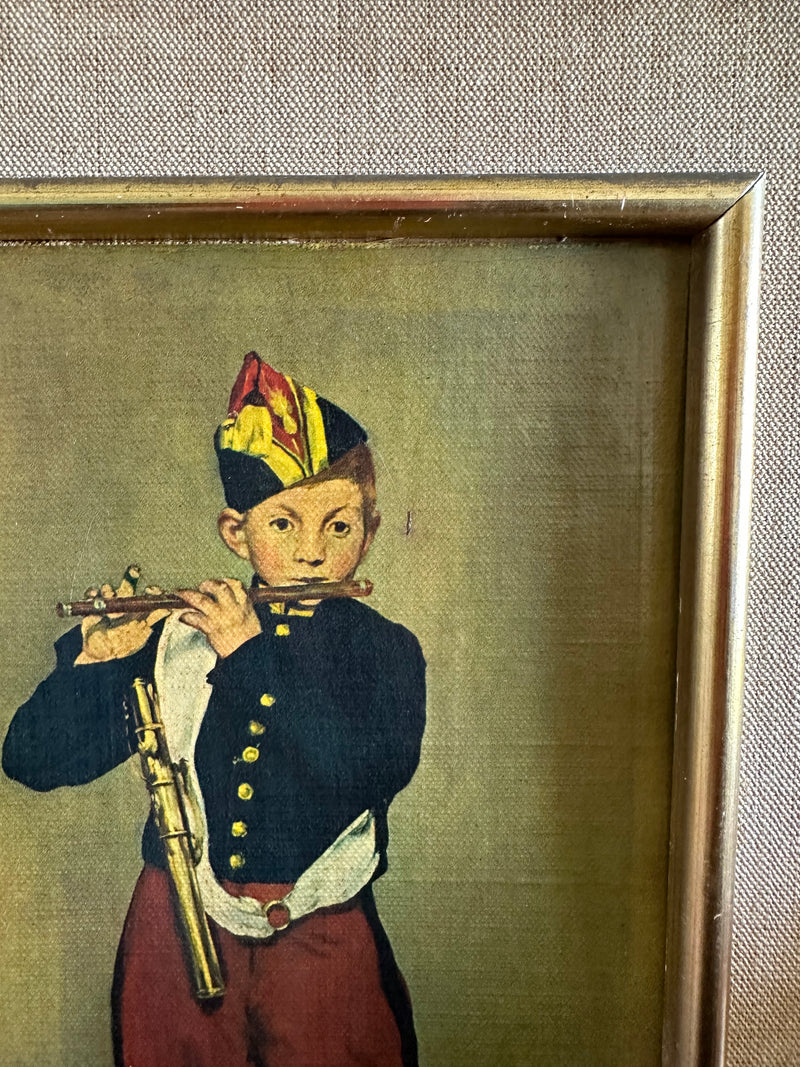 Impression encadrée selon Edouard Manet Le Fifre