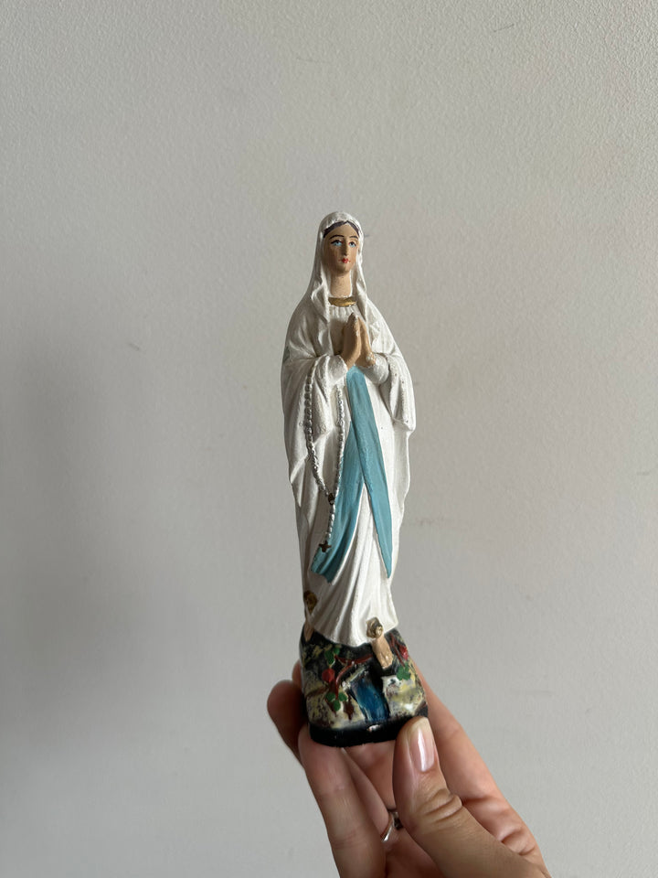 Vierge en plâtre années 60