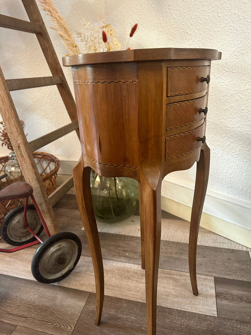 Commode à tiroirs en bois de rose