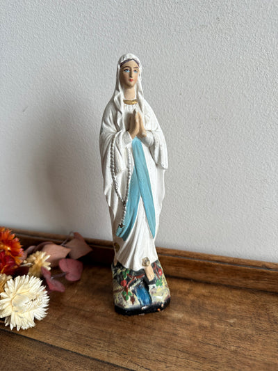 Vierge en plâtre années 60