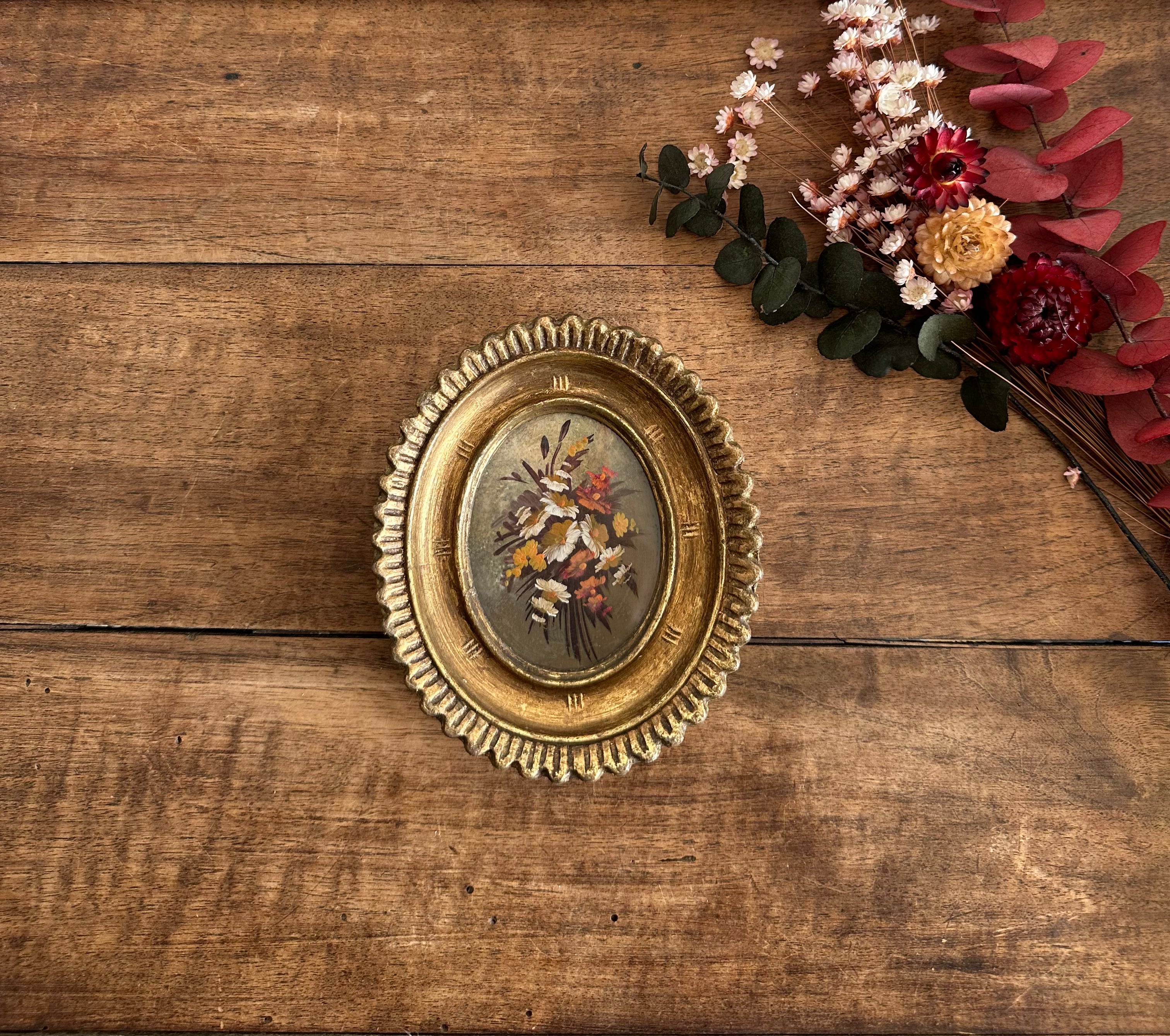 Vintageparts Médaillon En Verre 25 Mm – Remplissable Avec