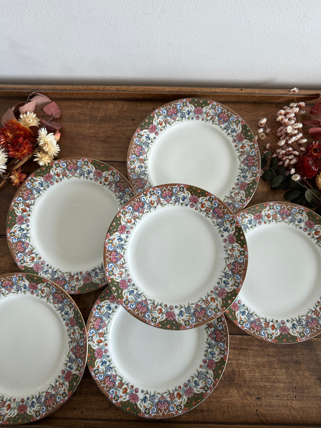 Service à dessert en porcelaine de Limoges A Baranger