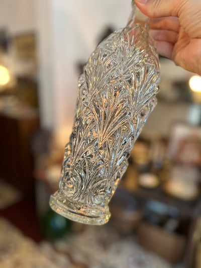 Carafe en verre moulé fabrication italienne