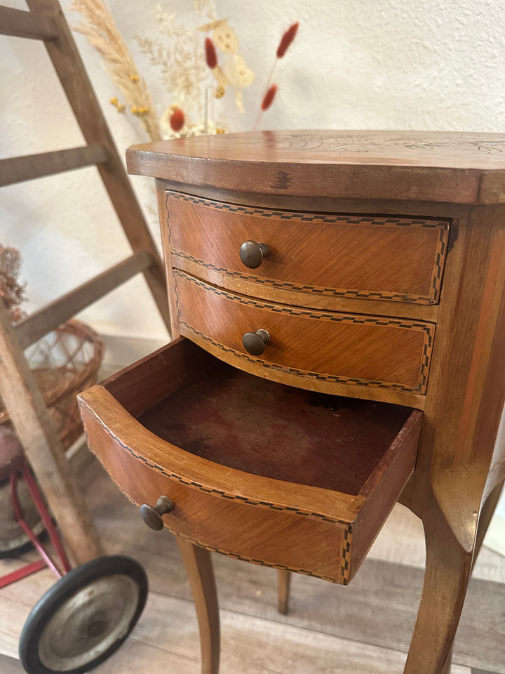 Commode à tiroirs en bois de rose