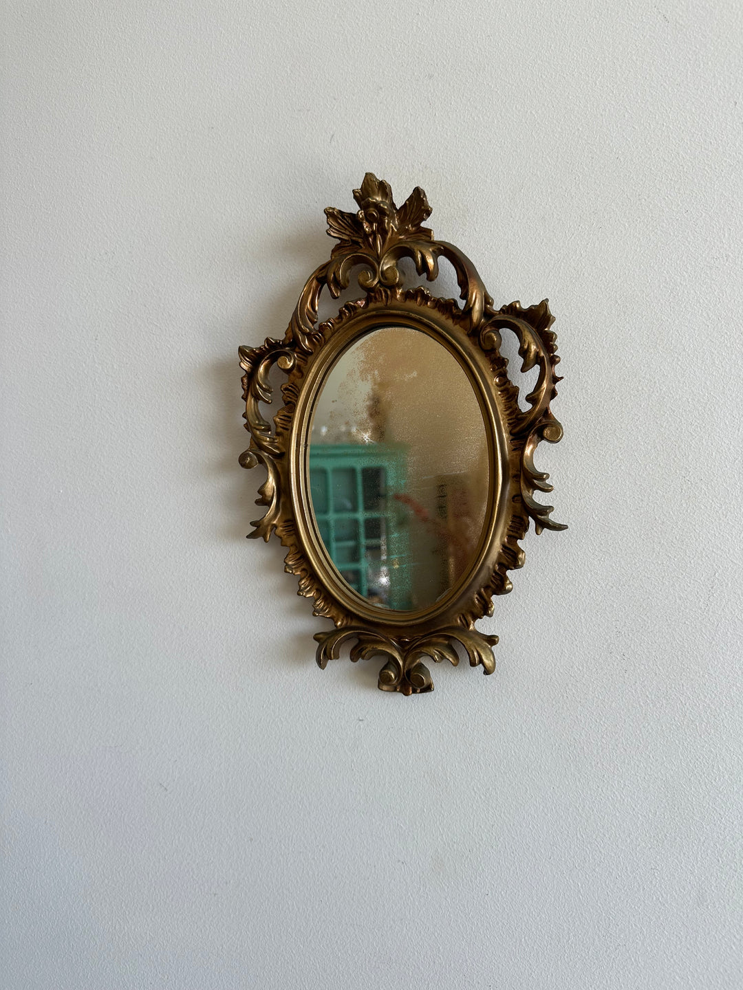 Miroir fantaisie doré style rococo