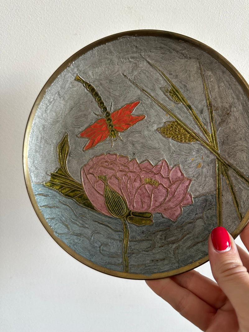 Coffret En Cuivre Et Laiton Cloisonné Coffret En Cuivre Et Laiton Cloisonné