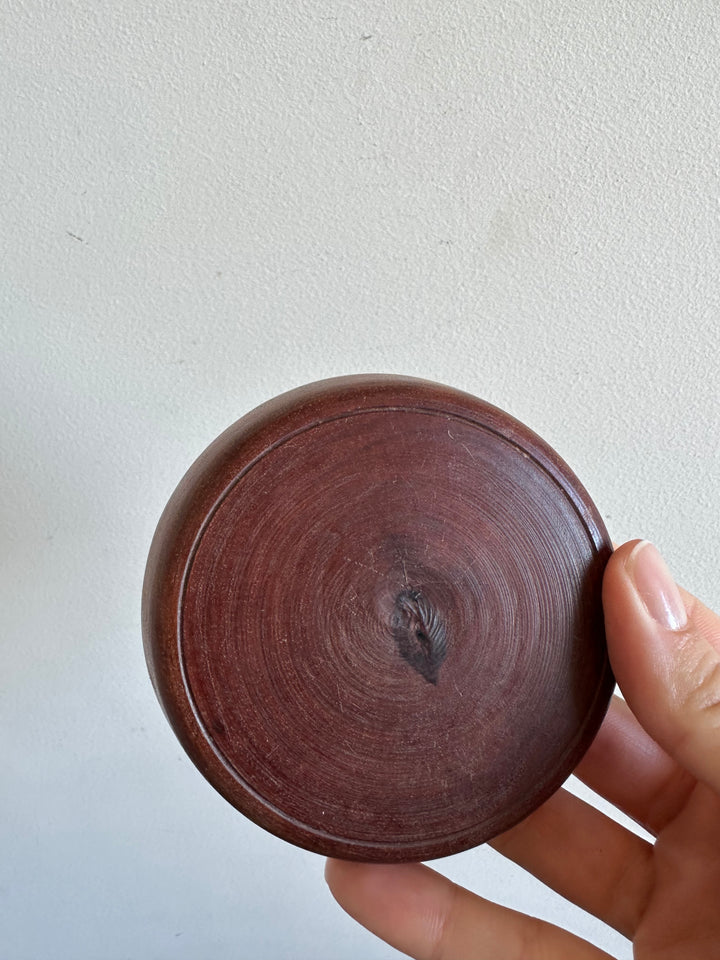 Sous-verres en bois et nacre