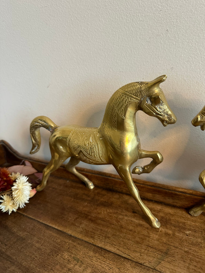 Chevaux décoratifs en bronze