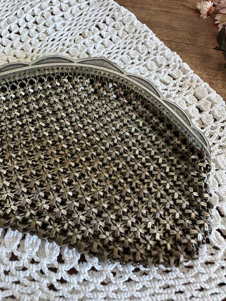 Porte monnaie en maille crochetée