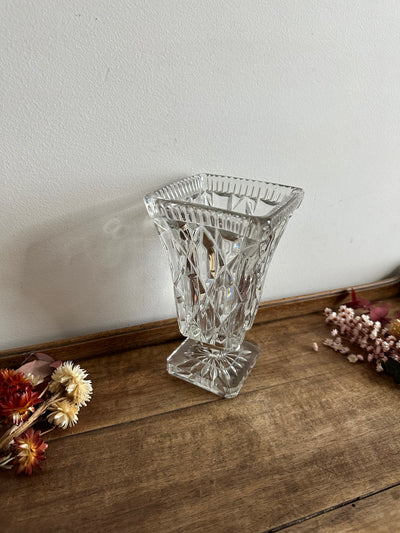 Vase en cristal de Bohème style Medicis