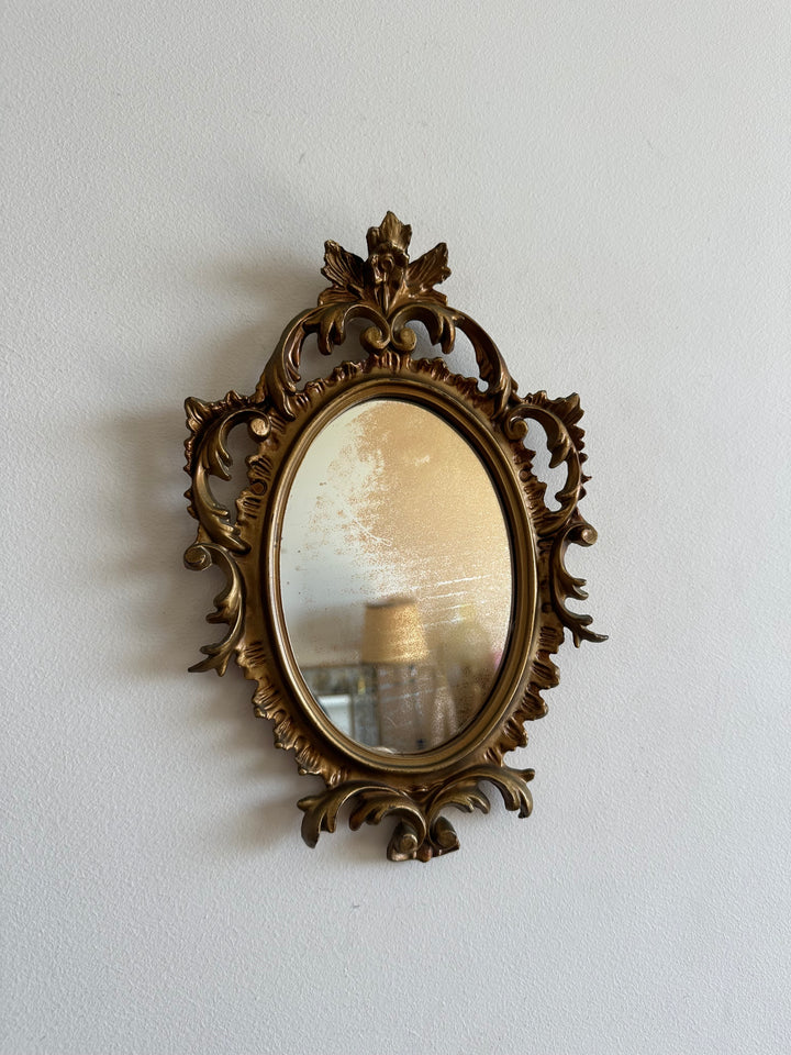 Miroir fantaisie doré style rococo