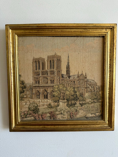 Tapisserie encadrée Notre Dame